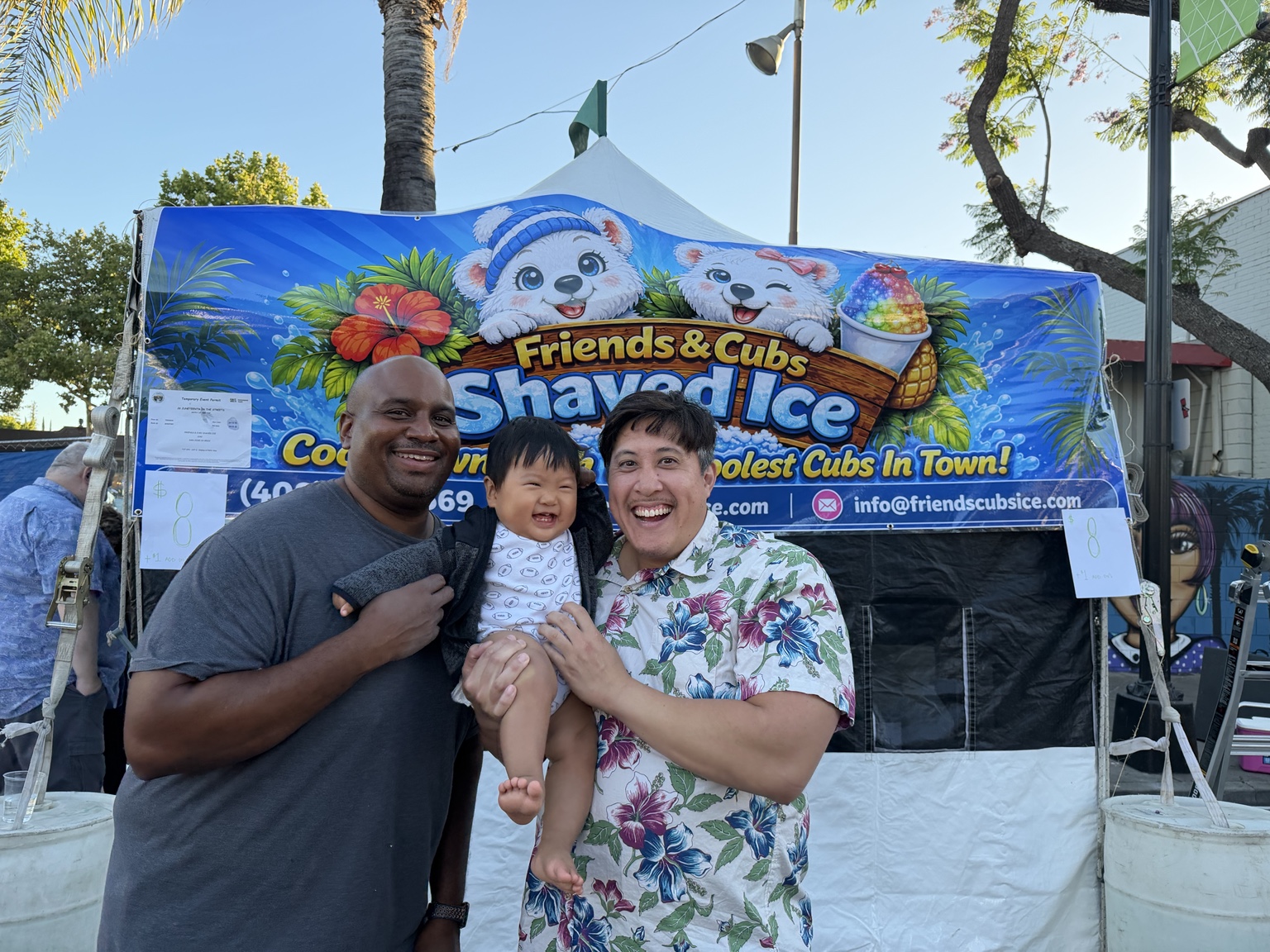 Friends & Cubs at a community event